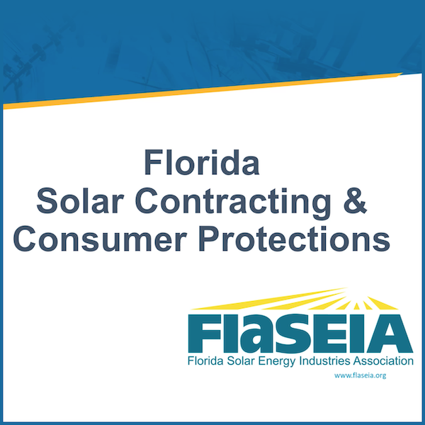 Florida Solar Contracting & Consumer Protections